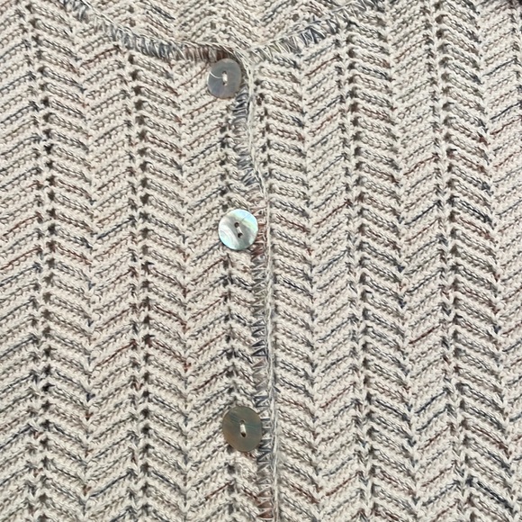 Knit tan cardigan - Picture 3 of 3